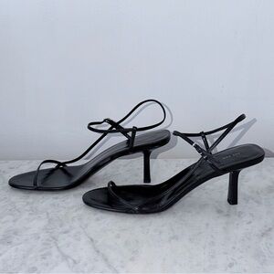 The Row Bare Sandal - Black
